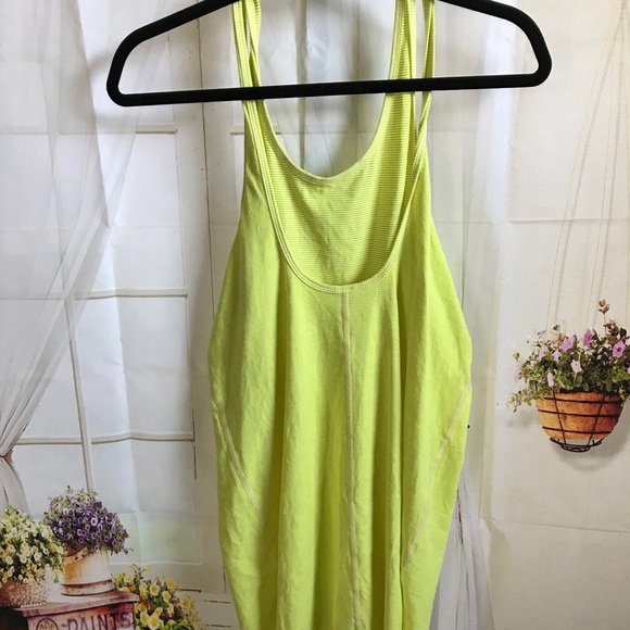 NWT YELLOW LULULEMON WATER : SALTY SWIM DRESS - Picture 4 of 8